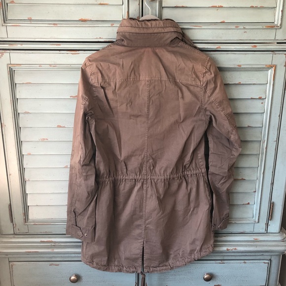 James Perse Elbow Patch Anorak Parka - Picture 4 of 16